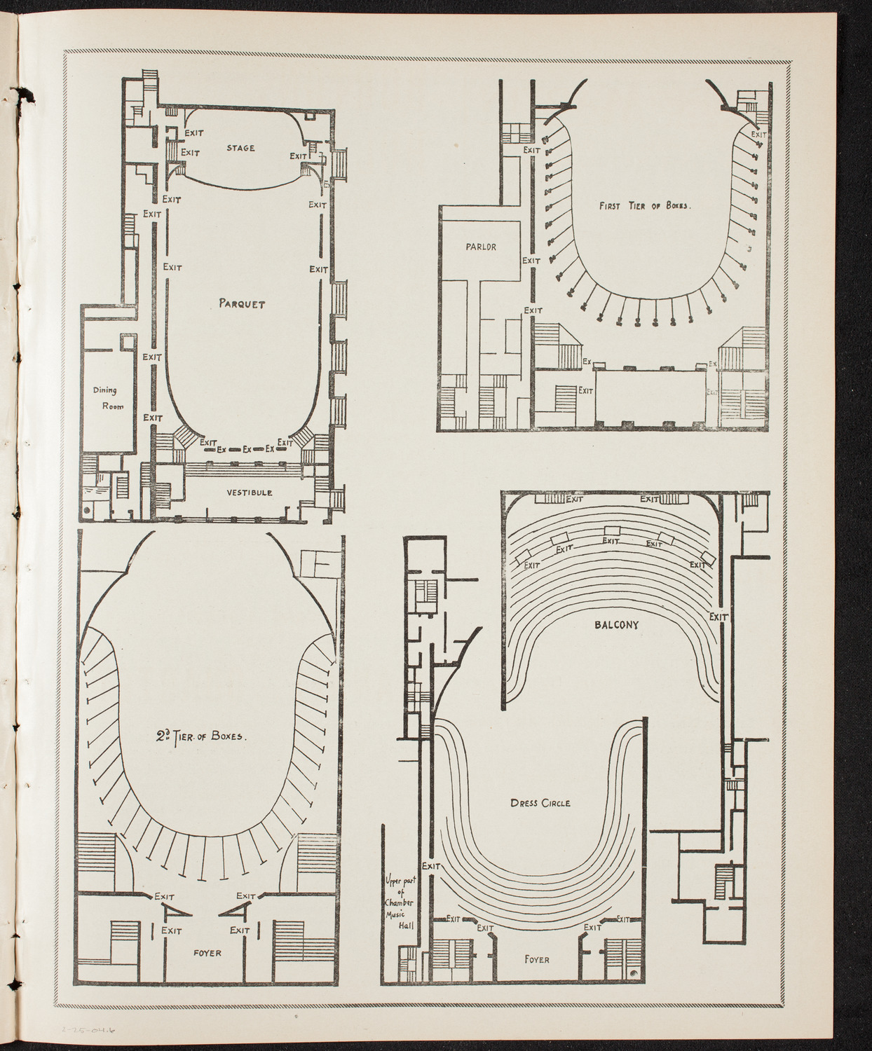 Ferruccio Busoni, Piano, February 25, 1904, program page 11