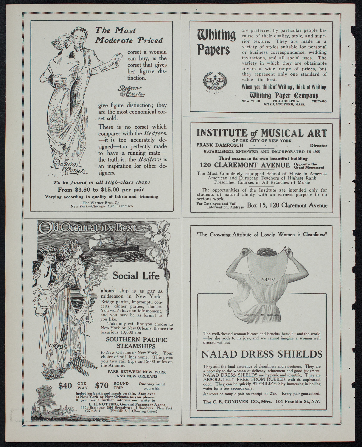 Efrem Zimbalist, Violin, and John Powell, Piano, February 25, 1913, program page 2