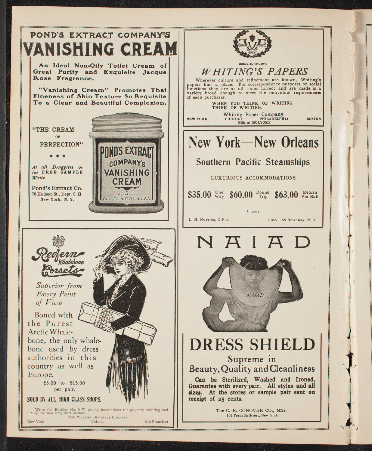 Graduation: New York Law School, June 16, 1910, program page 2