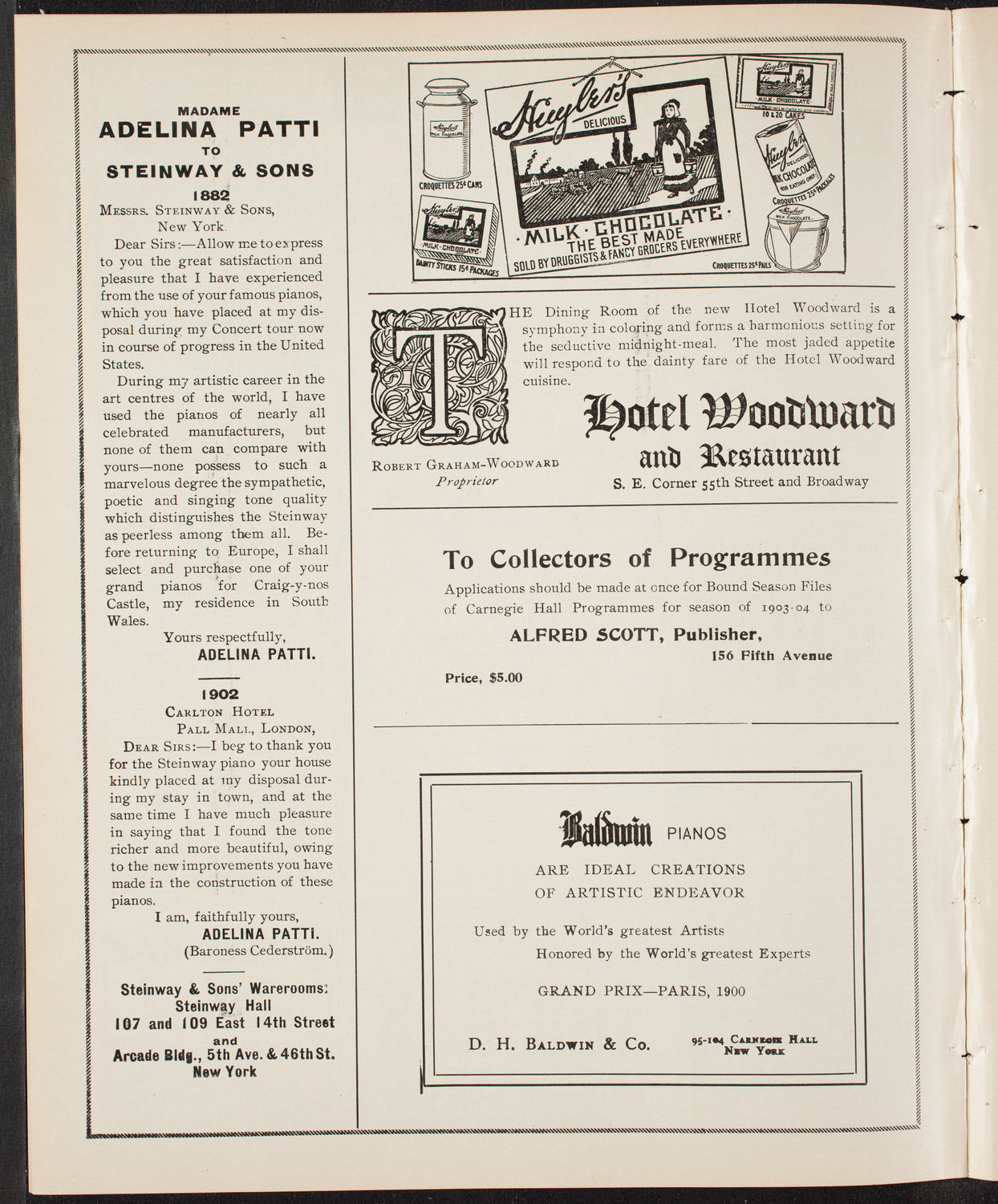 Symphony Concert for Young People, March 26, 1904, program page 4