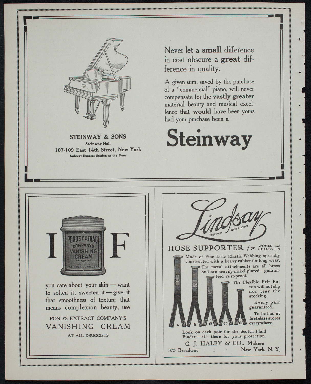 Efrem Zimbalist, Violin, and John Powell, Piano, February 25, 1913, program page 4