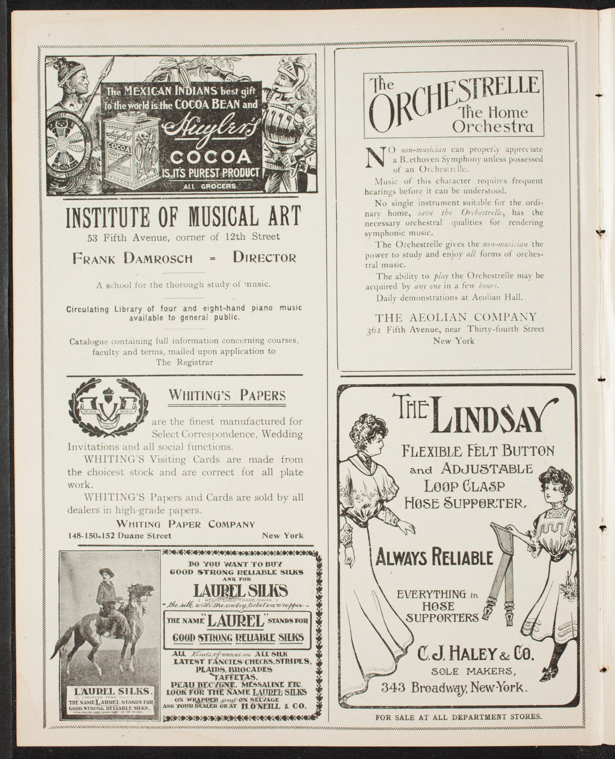 Symphony Concert for Young People, March 30, 1907, program page 6