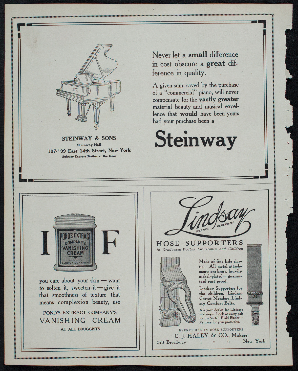 Hampton Musical and Historical Pageant, March 10, 1913, program page 4