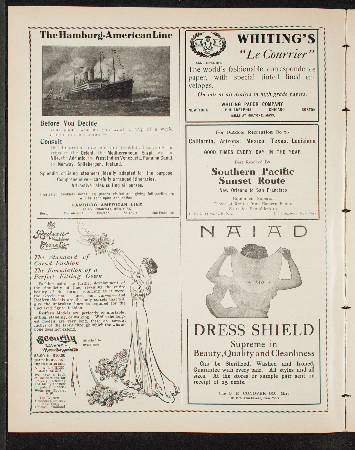 Burton Holmes Travelogue: Hawaii, February 14, 1909, program page 2