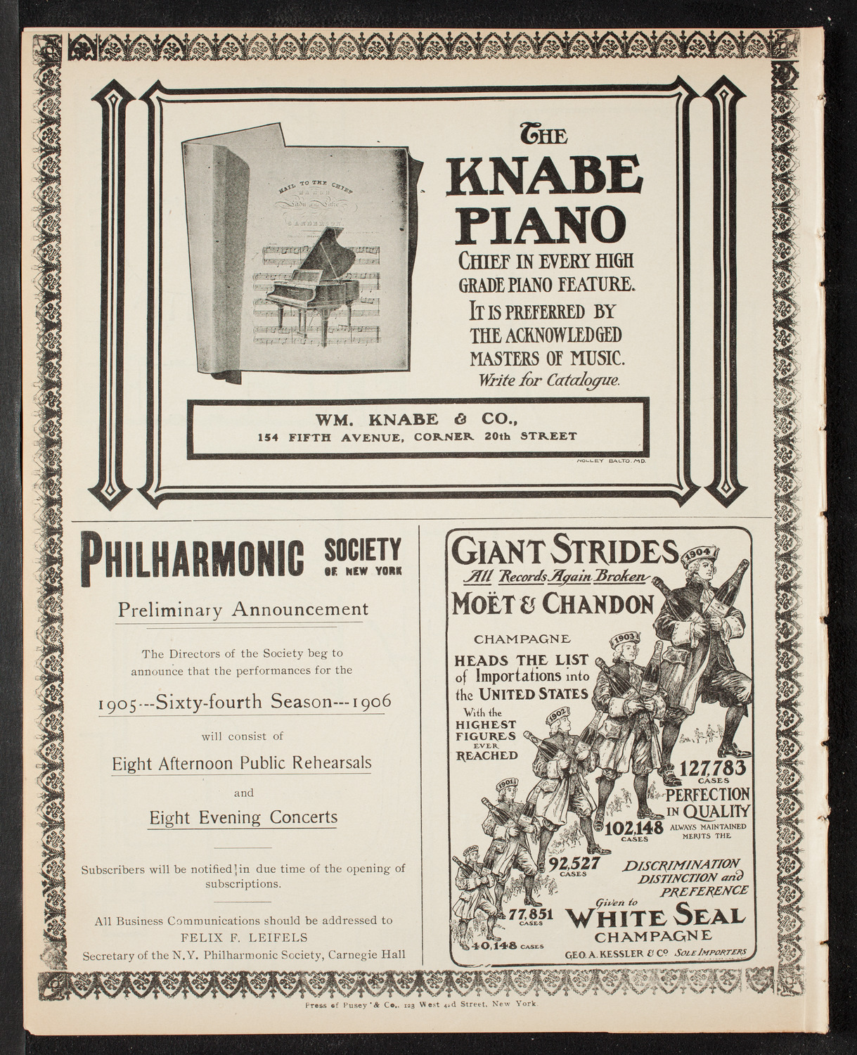 Meeting: German Catholic State Federation, May 28, 1905, program page 12