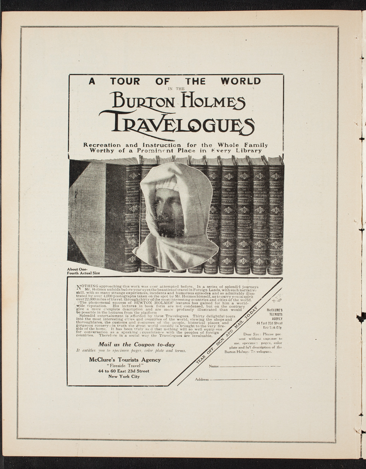 Burton Holmes Travelogue: Imperial Berlin, January 12, 1908, program page 10