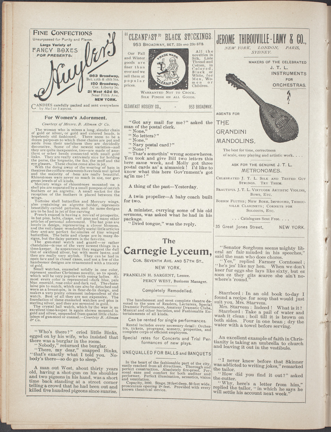 A.K. Virgil: Demonstrating Results from the Correct Use of the Virgil Practice, December 4, 1896, program page 4