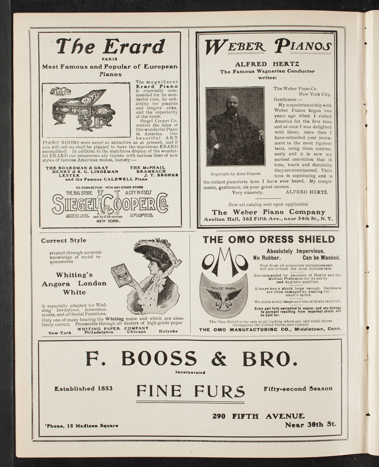 Grand Army of the Republic Memorial Day Exercises, May 30, 1905, program page 6