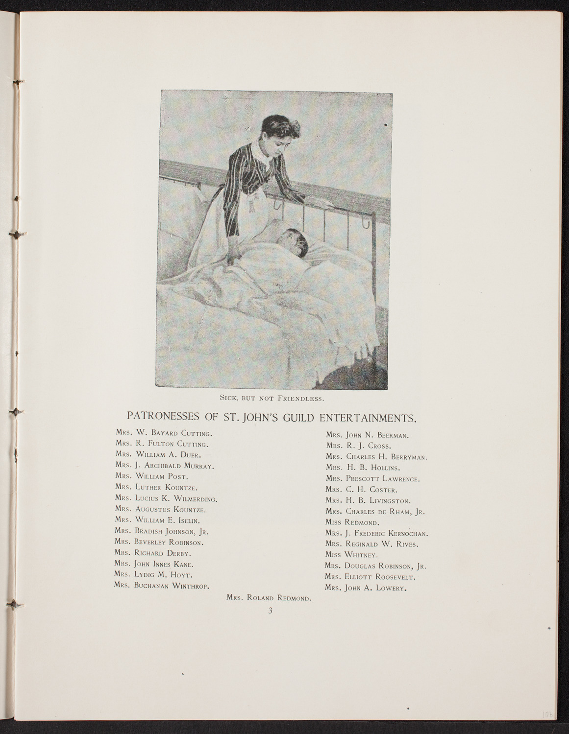 Tennyson's "Maud", April 23, 1892, program page 4