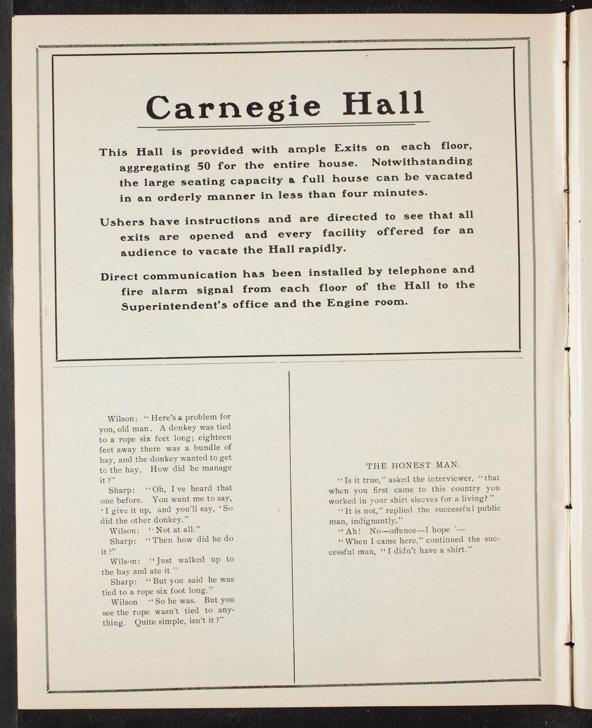 United German Singing Societies of New York, May 7, 1905, program page 10