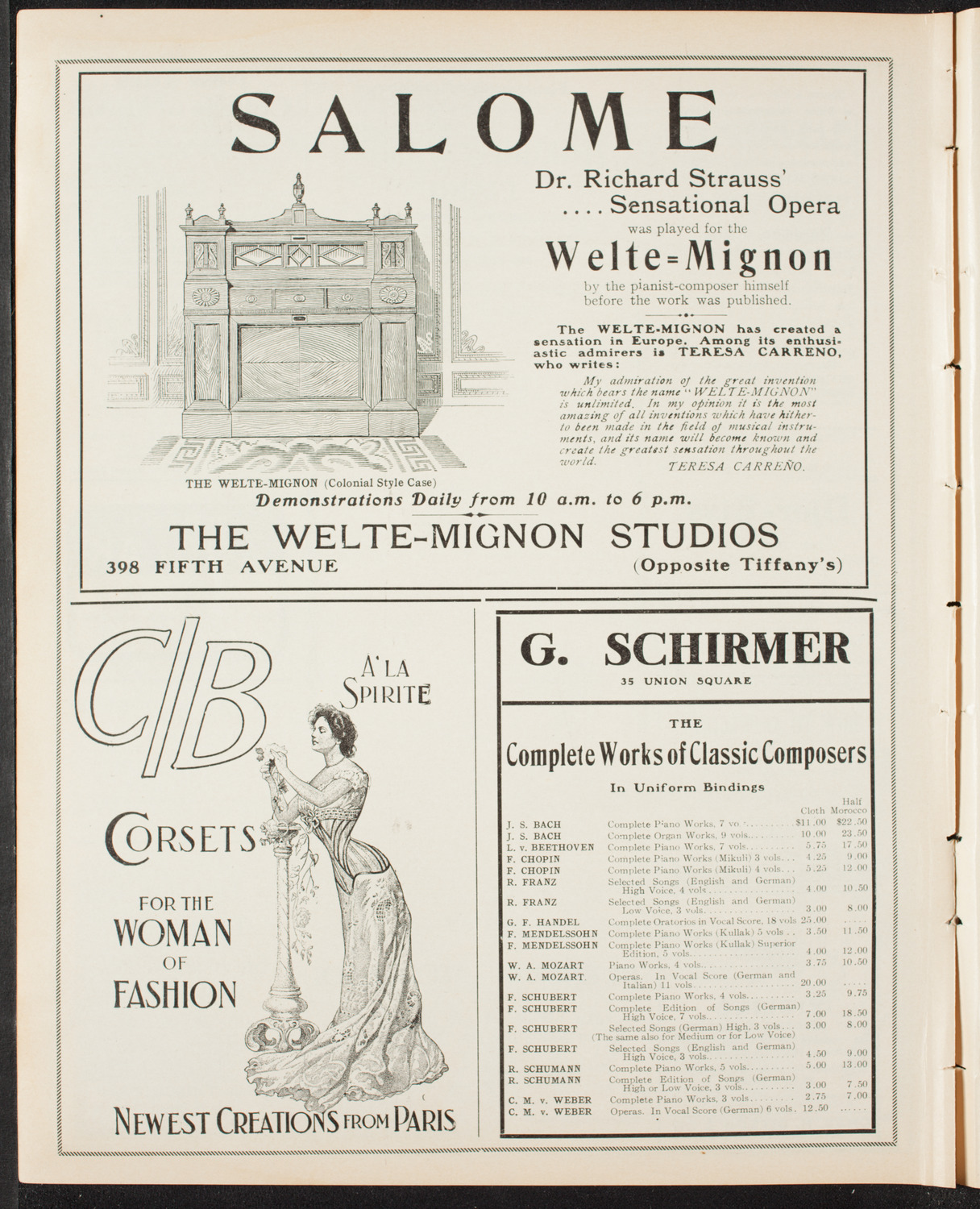 Graduation: College of Pharmacy of the City of New York, May 2, 1907, program page 8