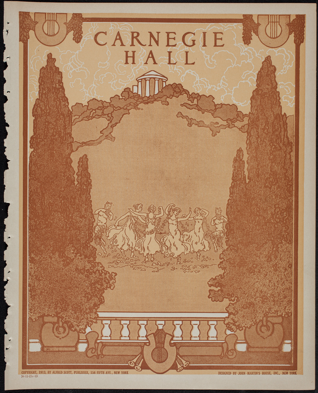 Elmendorf Lecture: Java, November 23, 1913, program page 1