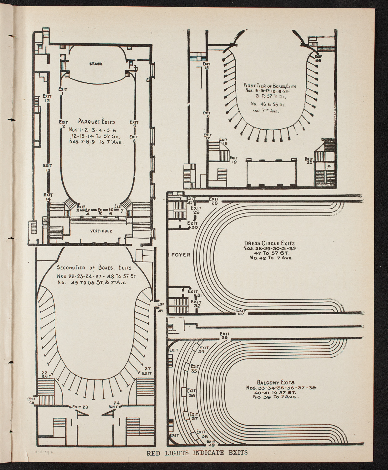 Pepito Arriola, Piano, November 12, 1909, program page 11