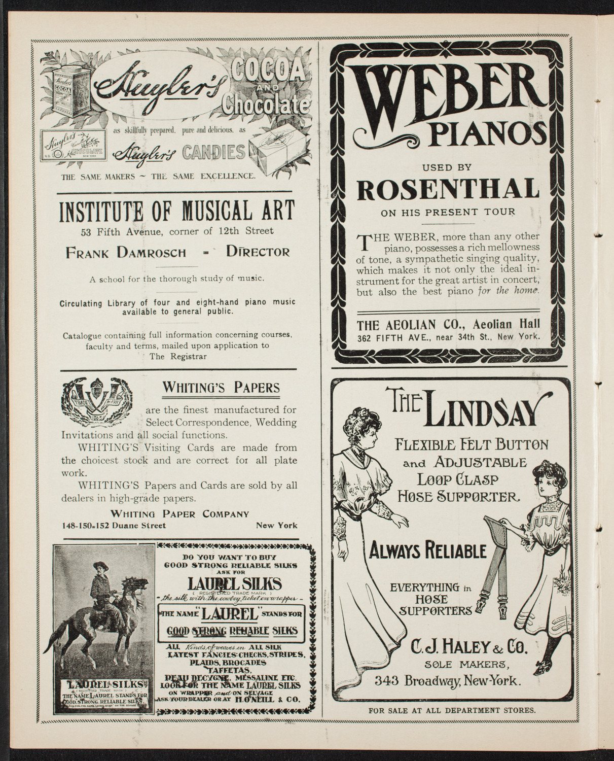 Symphony Concert for Young People, February 9, 1907, program page 6