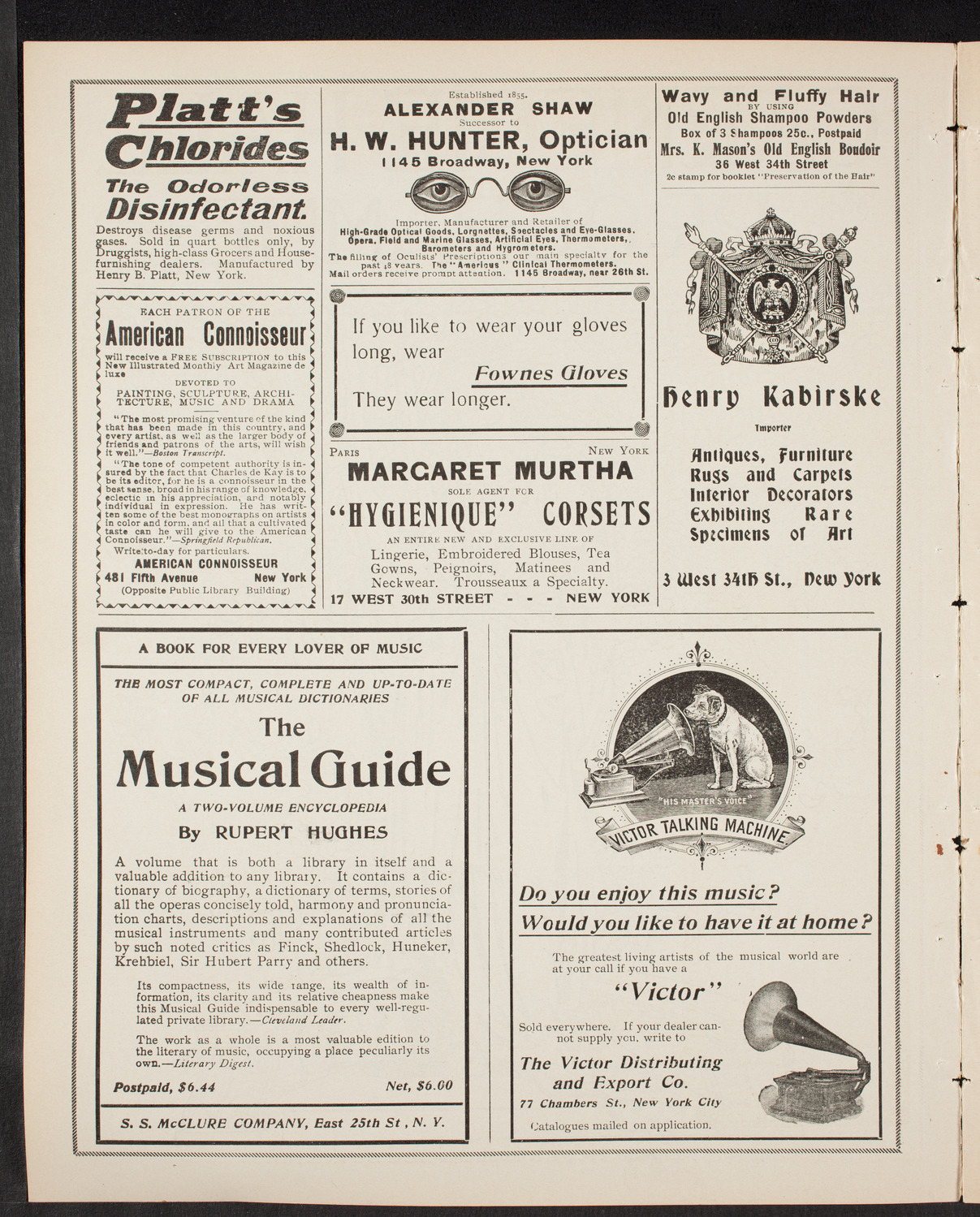 New York Symphony Orchestra, December 20, 1903, program page 2
