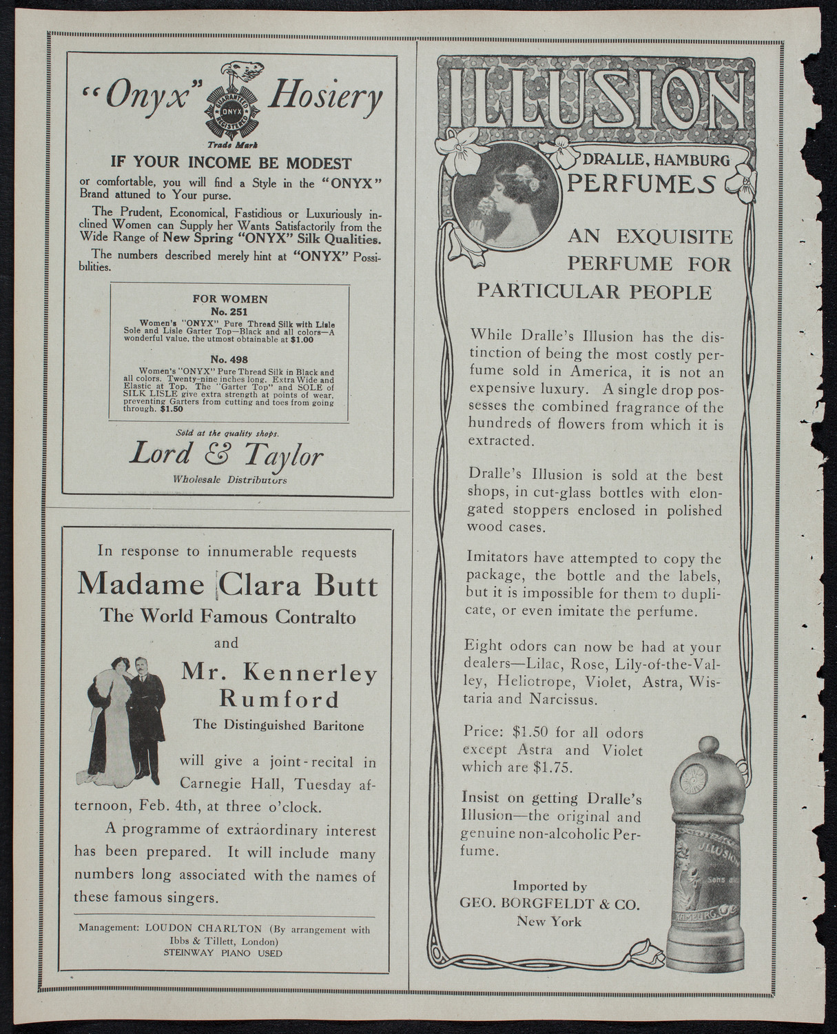 New York Philharmonic, January 24, 1913, program page 8