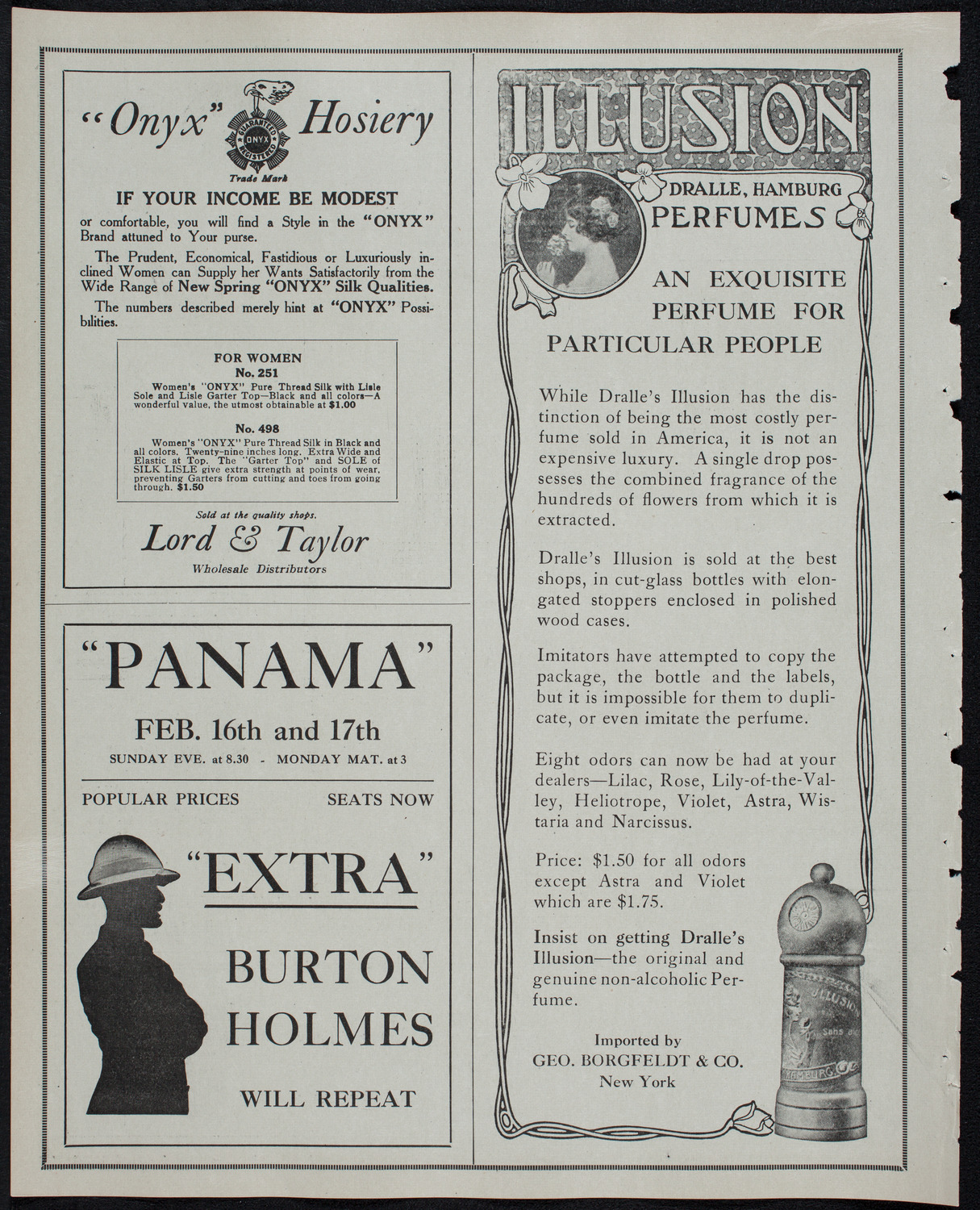 New York Banks' Glee Club, February 4, 1913, program page 8