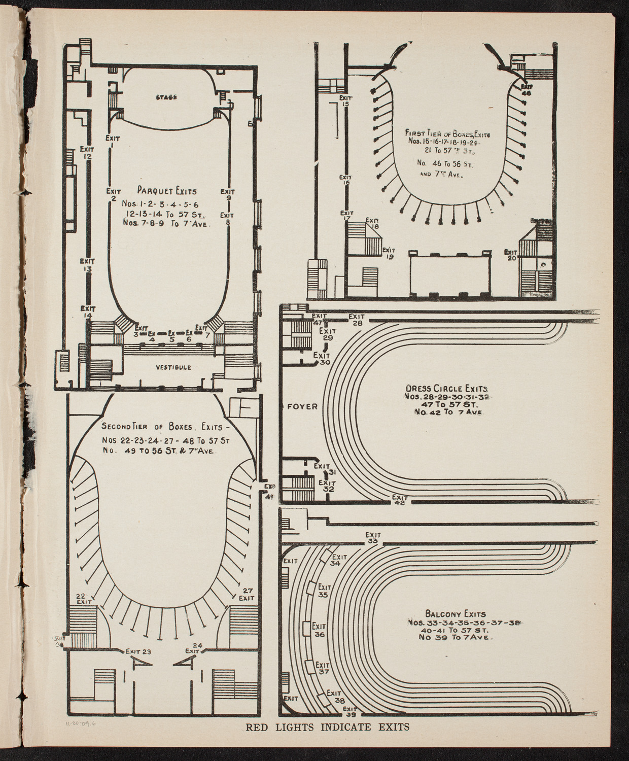 Sergei Rachmaninoff, Piano, November 20, 1909, program page 11