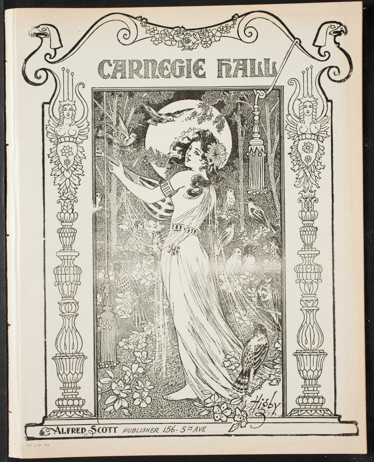 National Arbitration and Peace Congress, April 16, 1907, program page 1