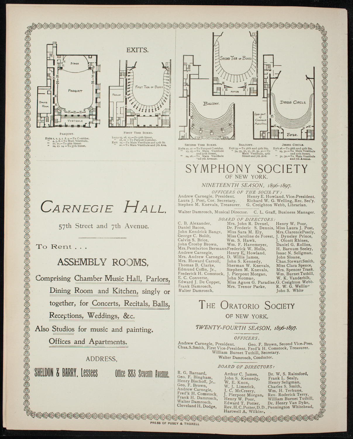 Grand Concert by Nahan Franko, April 23, 1897, program page 8
