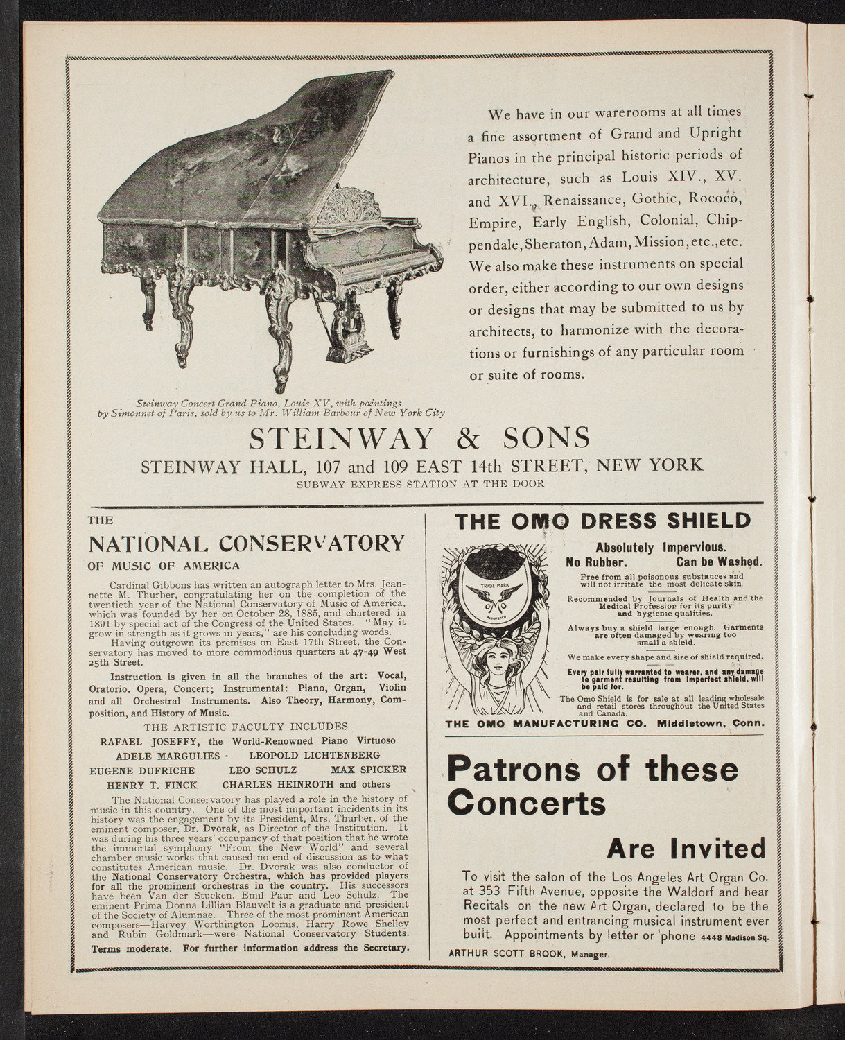 New York Symphony Orchestra, November 14, 1905, program page 4