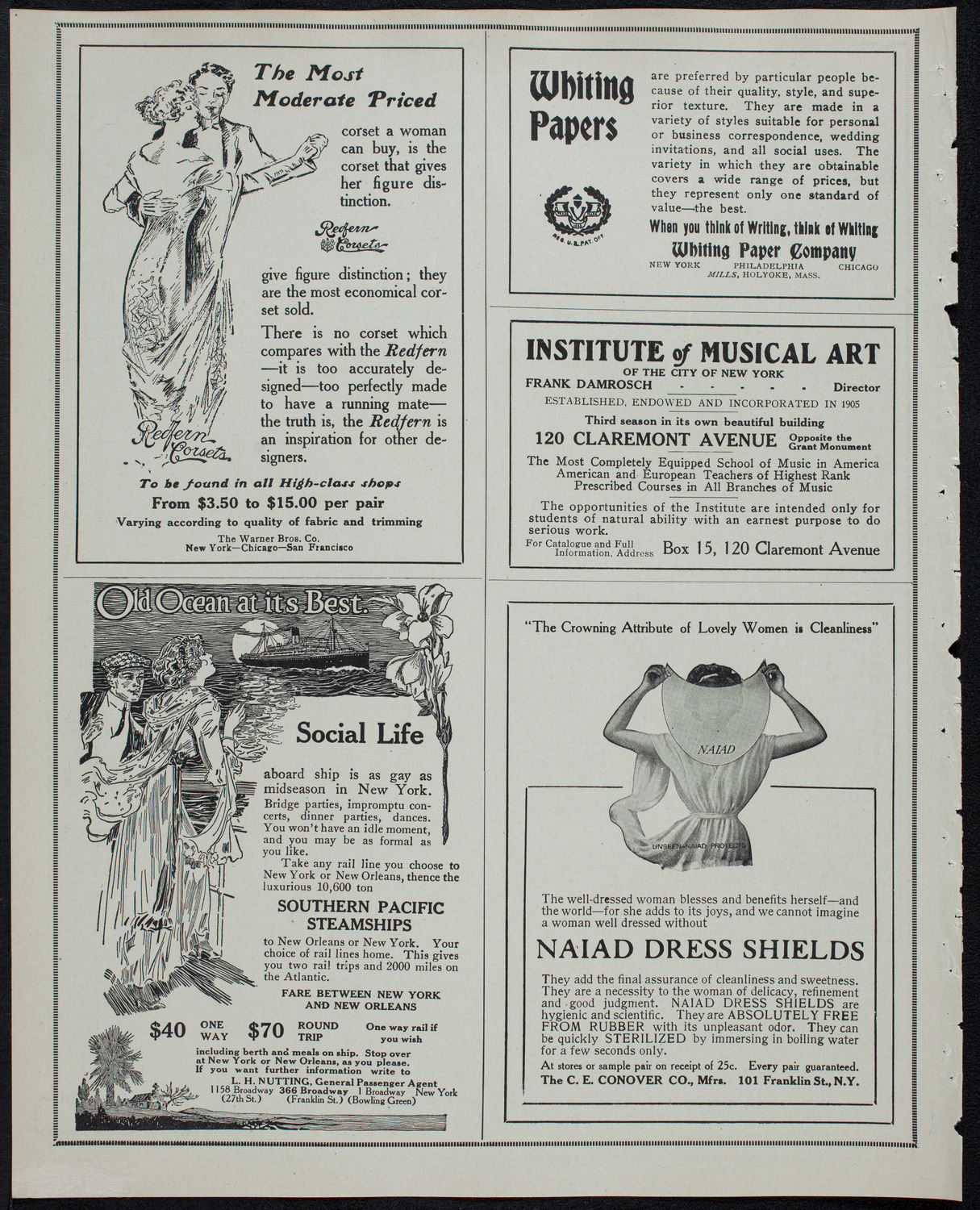 Compositions by Harriet Ware, April 18, 1913, program page 2