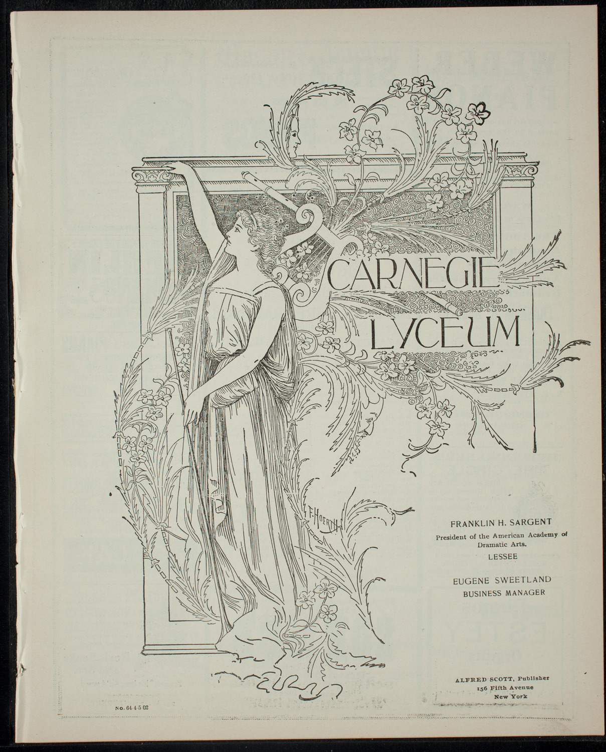 The Children's Theatre, April 5, 1902, program page 1