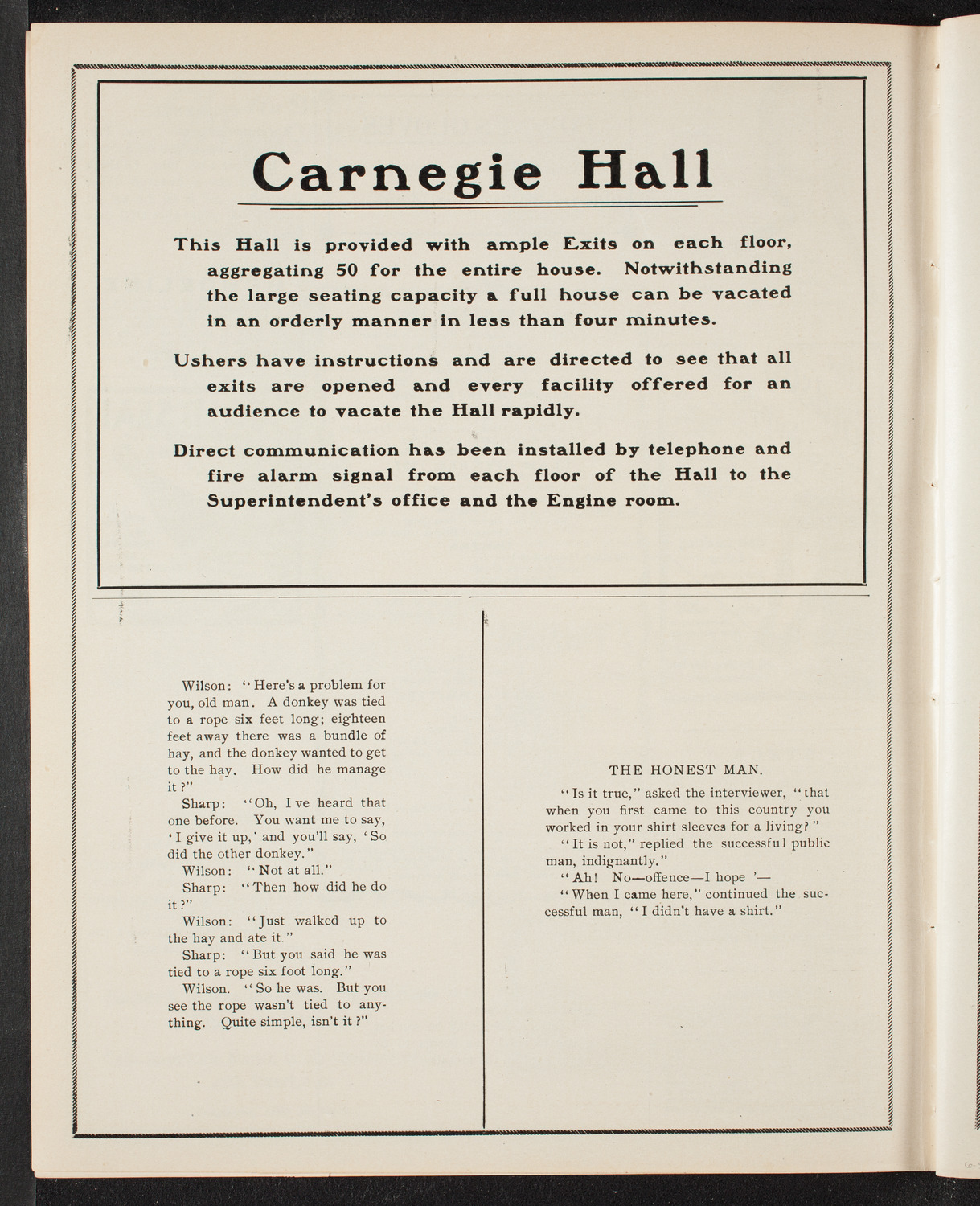 Graduation: New York College of Dentistry, June 5, 1905, program page 10