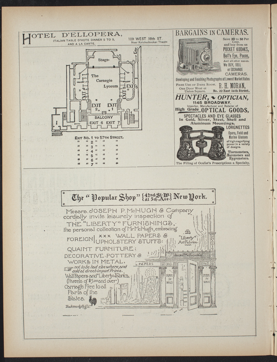 Alexandria Herzberg, March 16, 1897, program page 6
