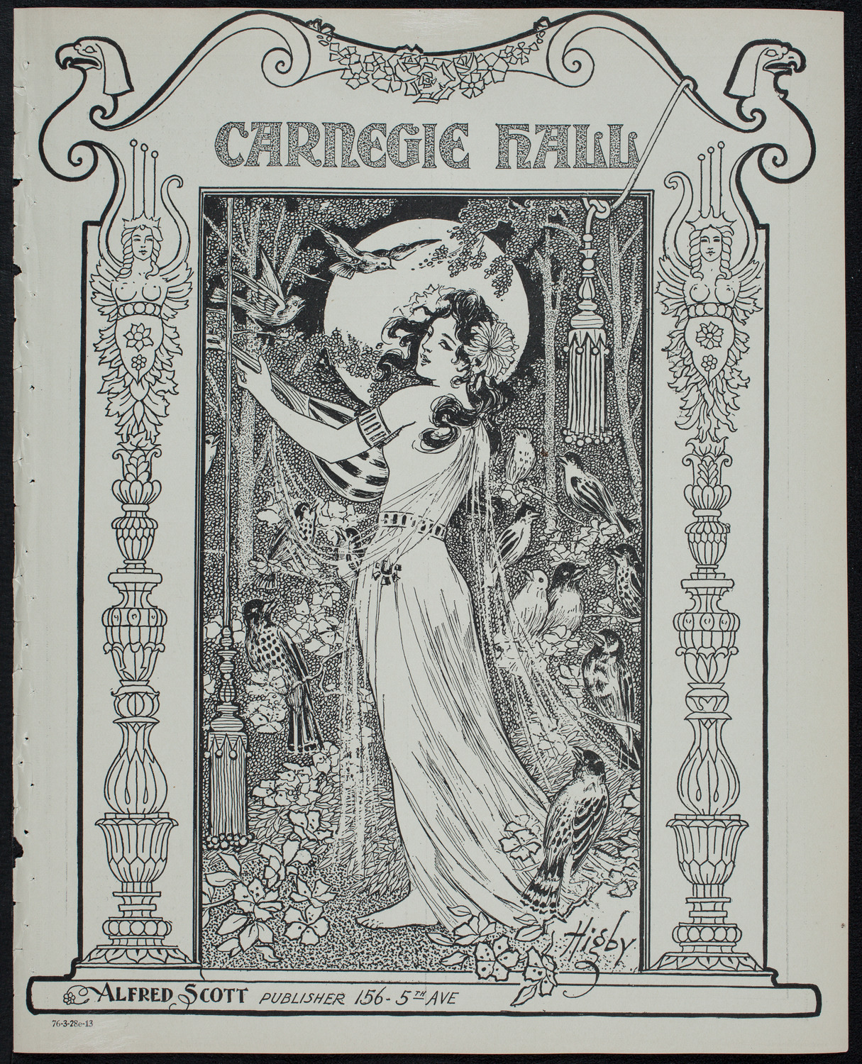Oratorio Society of New York, March 28, 1913, program page 1