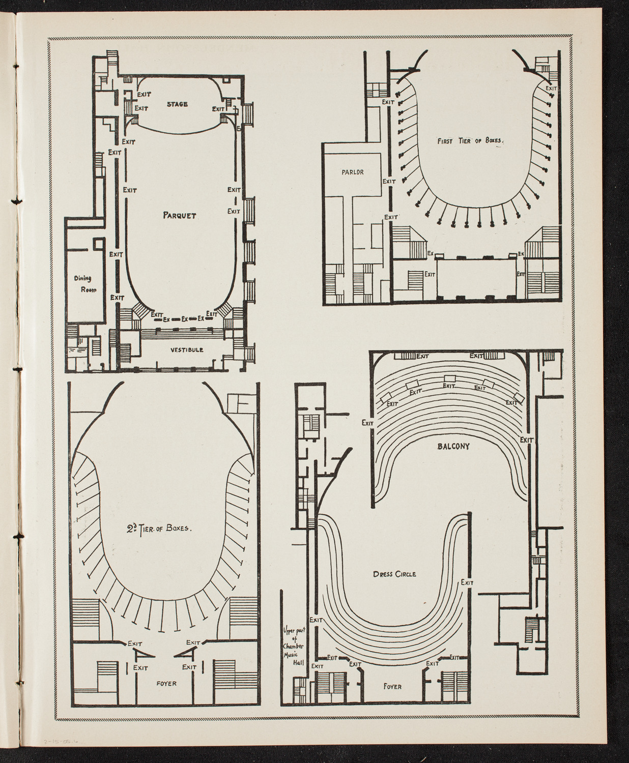 New York Philharmonic, February 15, 1905, program page 11