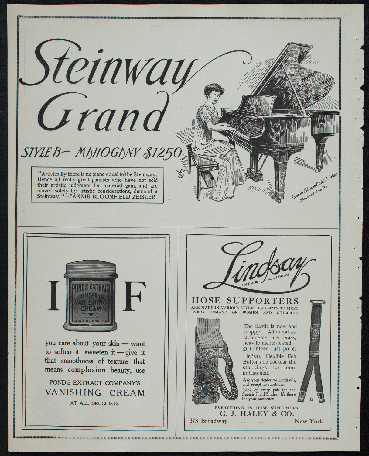 Russian Symphony Society of New York, April 25, 1913, program page 4