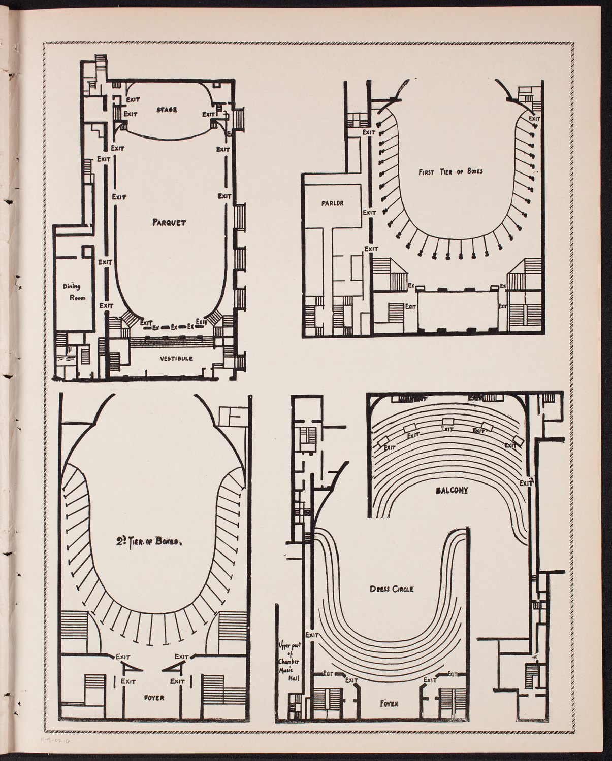 Benefit: St. Malachy's Roman Catholic Church, November 9, 1902, program page 11