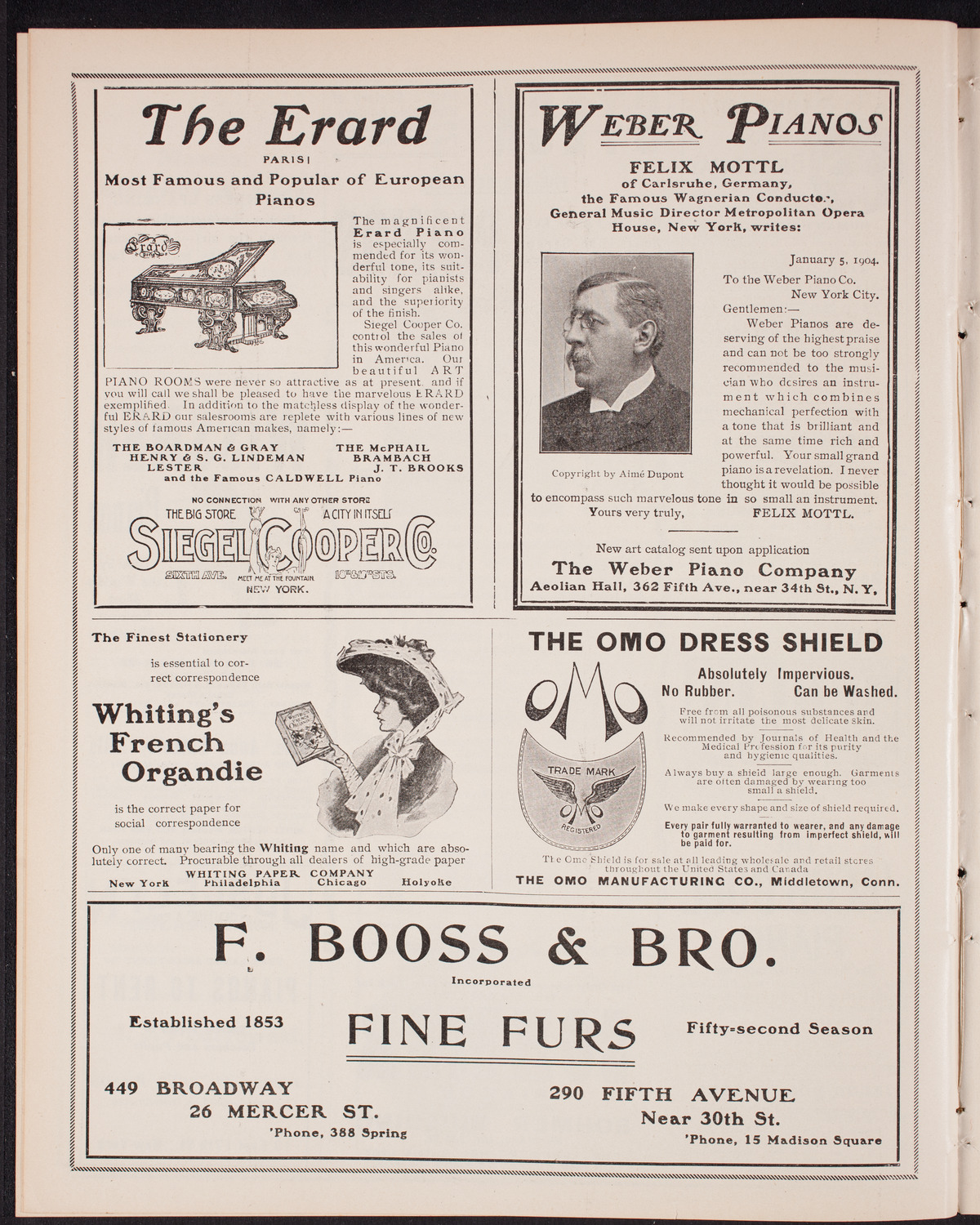 Meeting: Gaelic League of the State of New York, December 18, 1904, program page 6