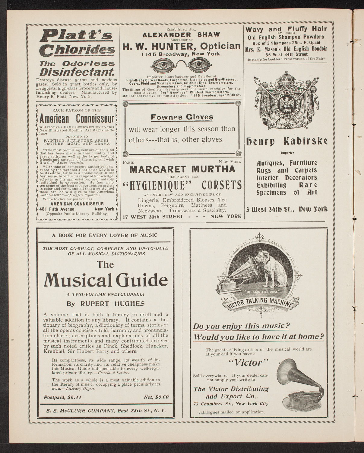 New York Philharmonic, December 18, 1903, program page 2