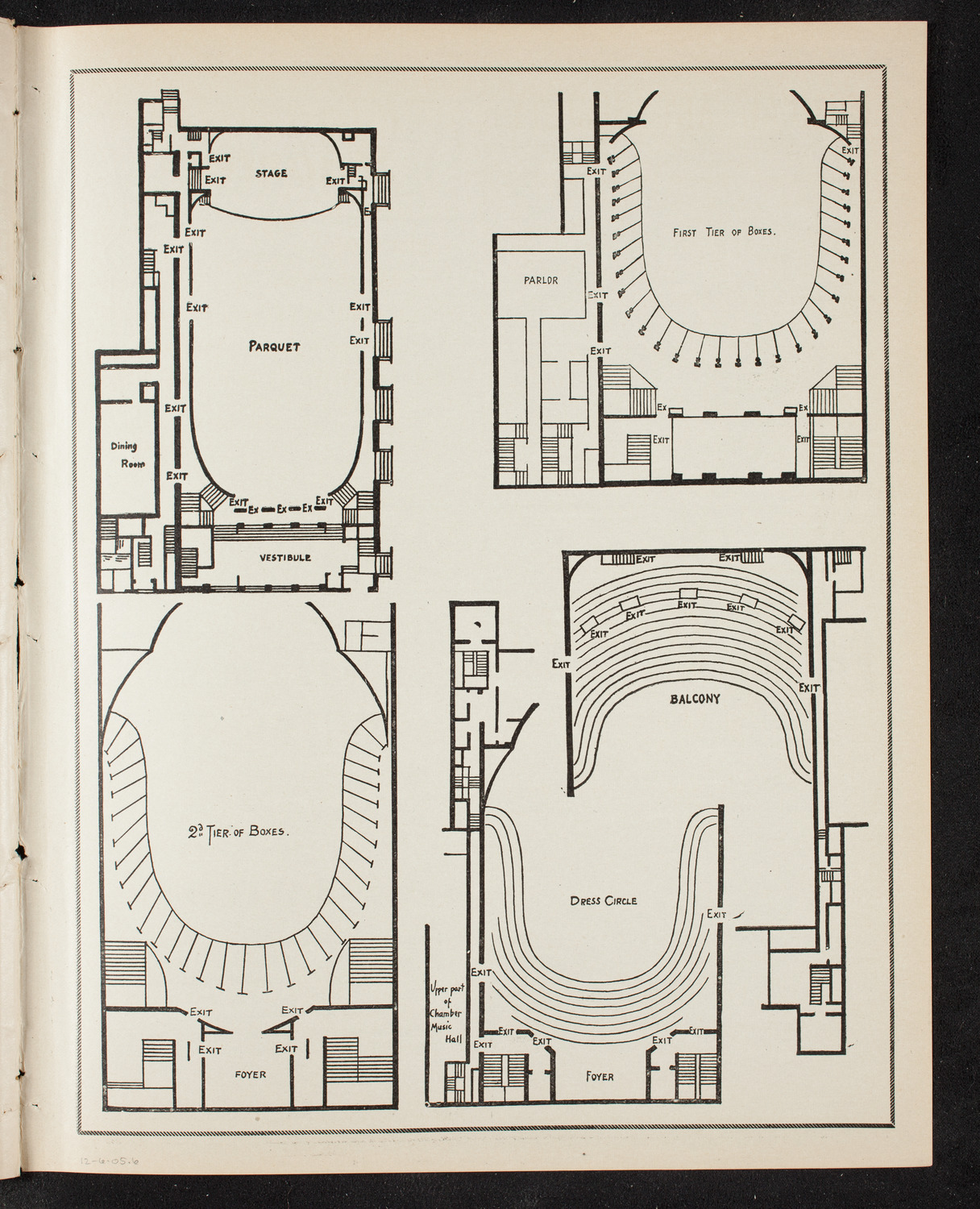 Musurgia of New York, December 6, 1905, program page 11