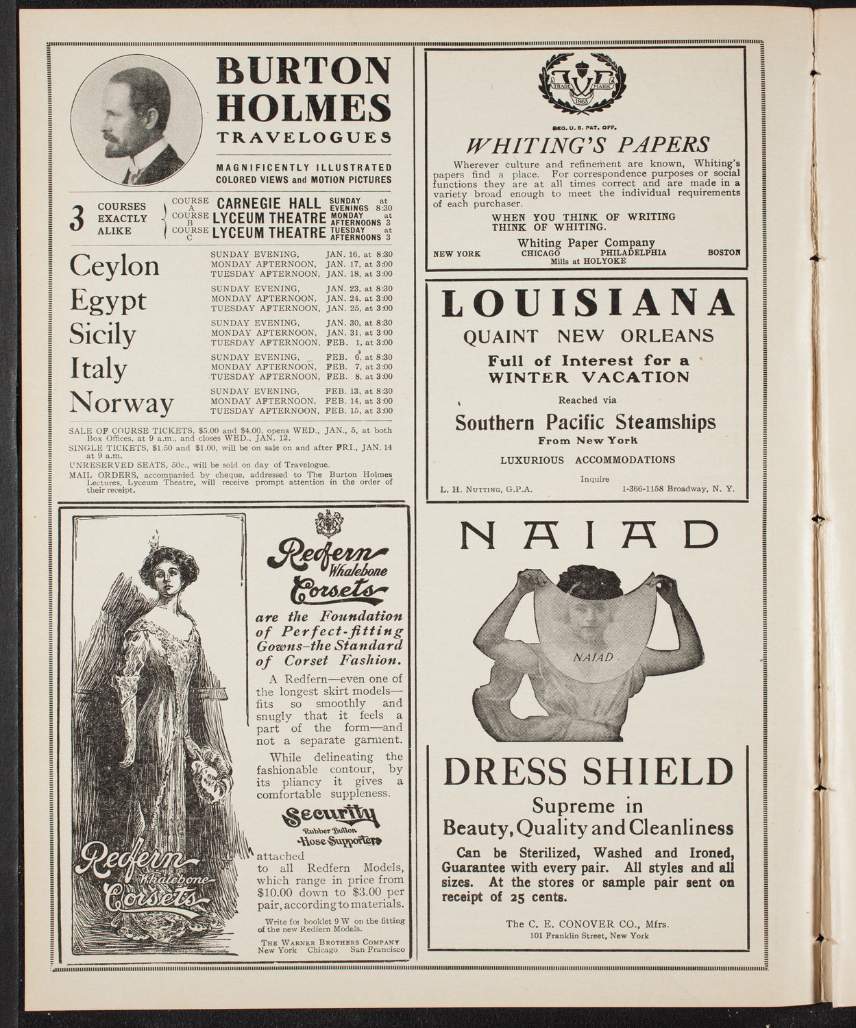 Christmas Play Association, January 6, 1910, program page 2