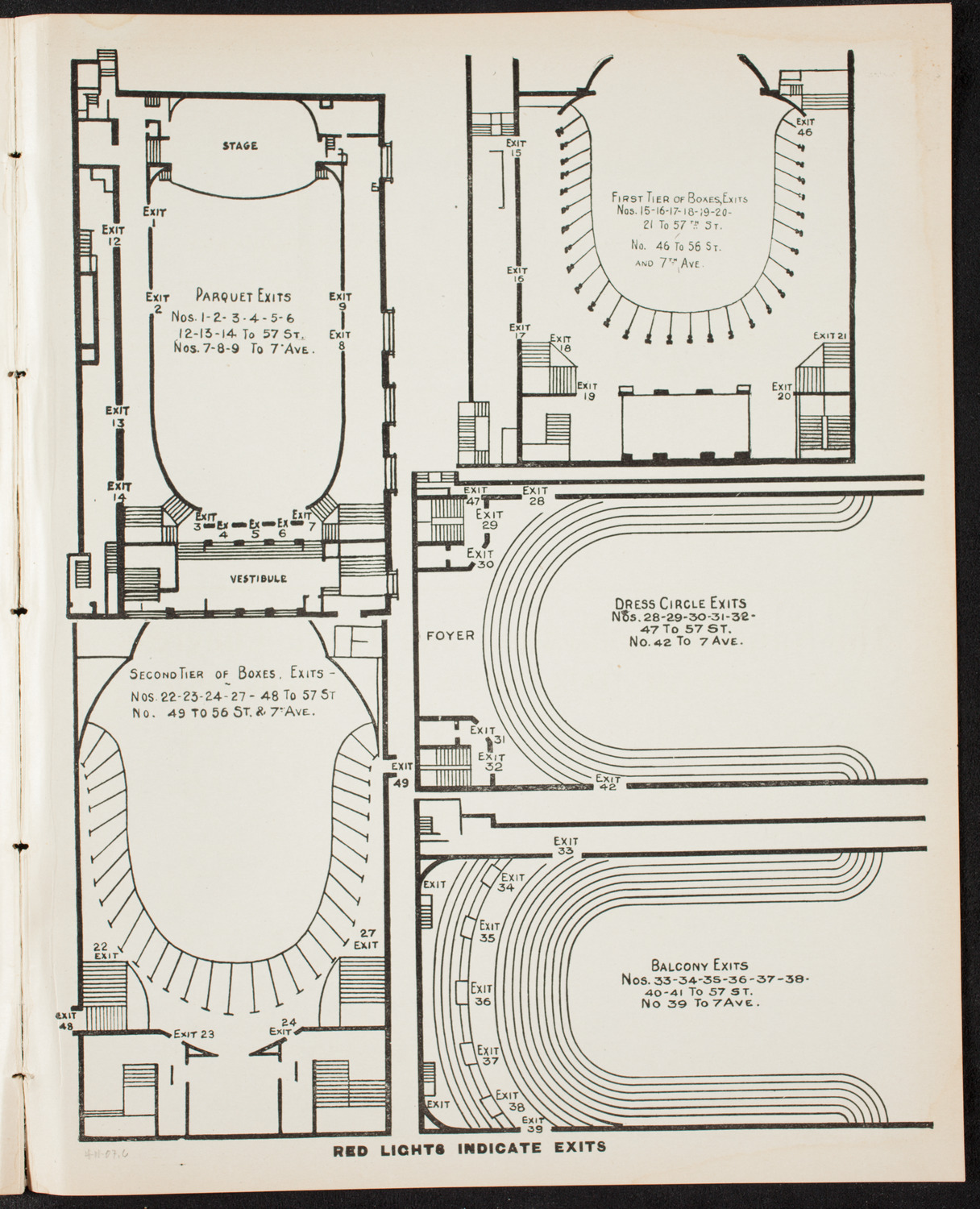 New York Banks' Glee Club, April 11, 1907, program page 11