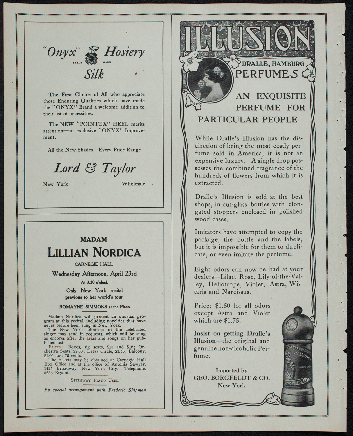 People's Symphony Concert, April 20, 1913, program page 8