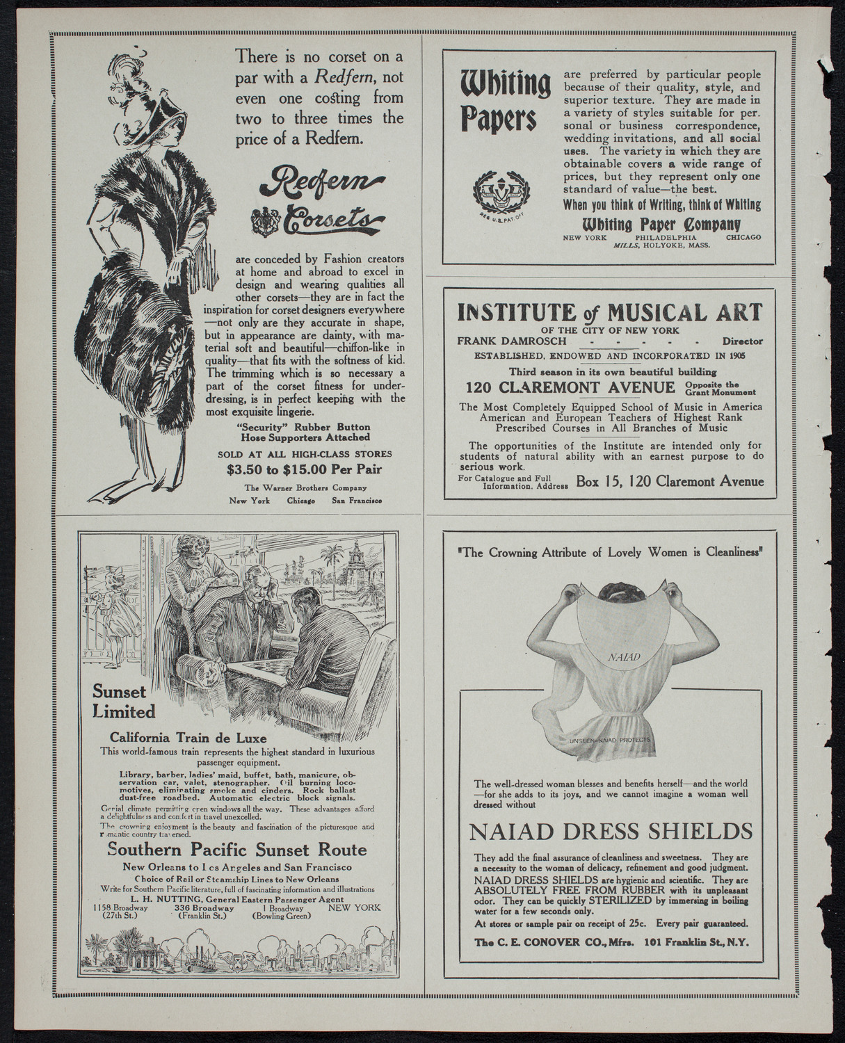 Russian Symphony Society of New York, January 25, 1913, program page 2