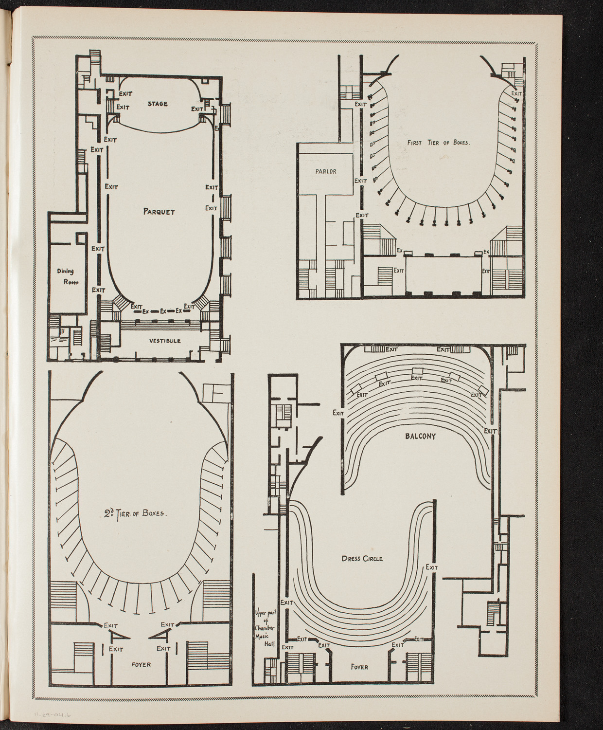 New York Banks' Glee Club, November 29, 1904, program page 11