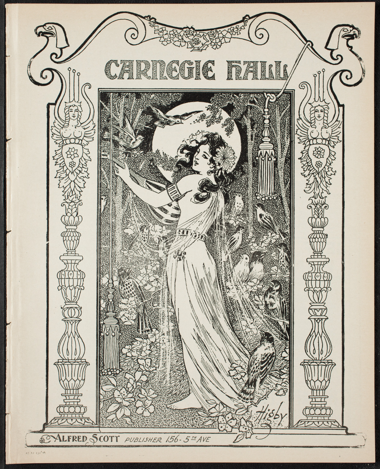 Musical Art Society of New York, December 13, 1906, program page 1