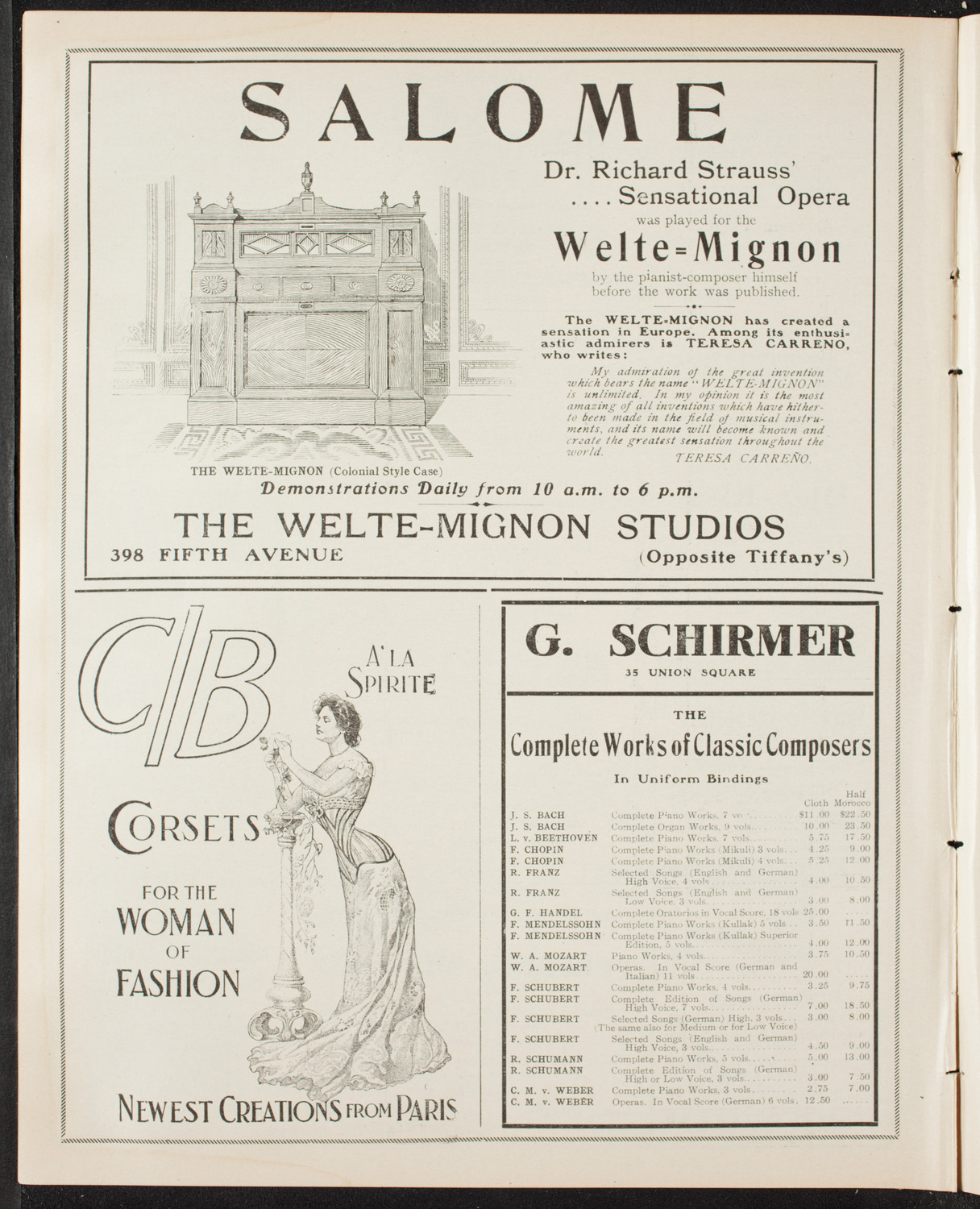 National Arbitration and Peace Congress, April 17, 1907, program page 8