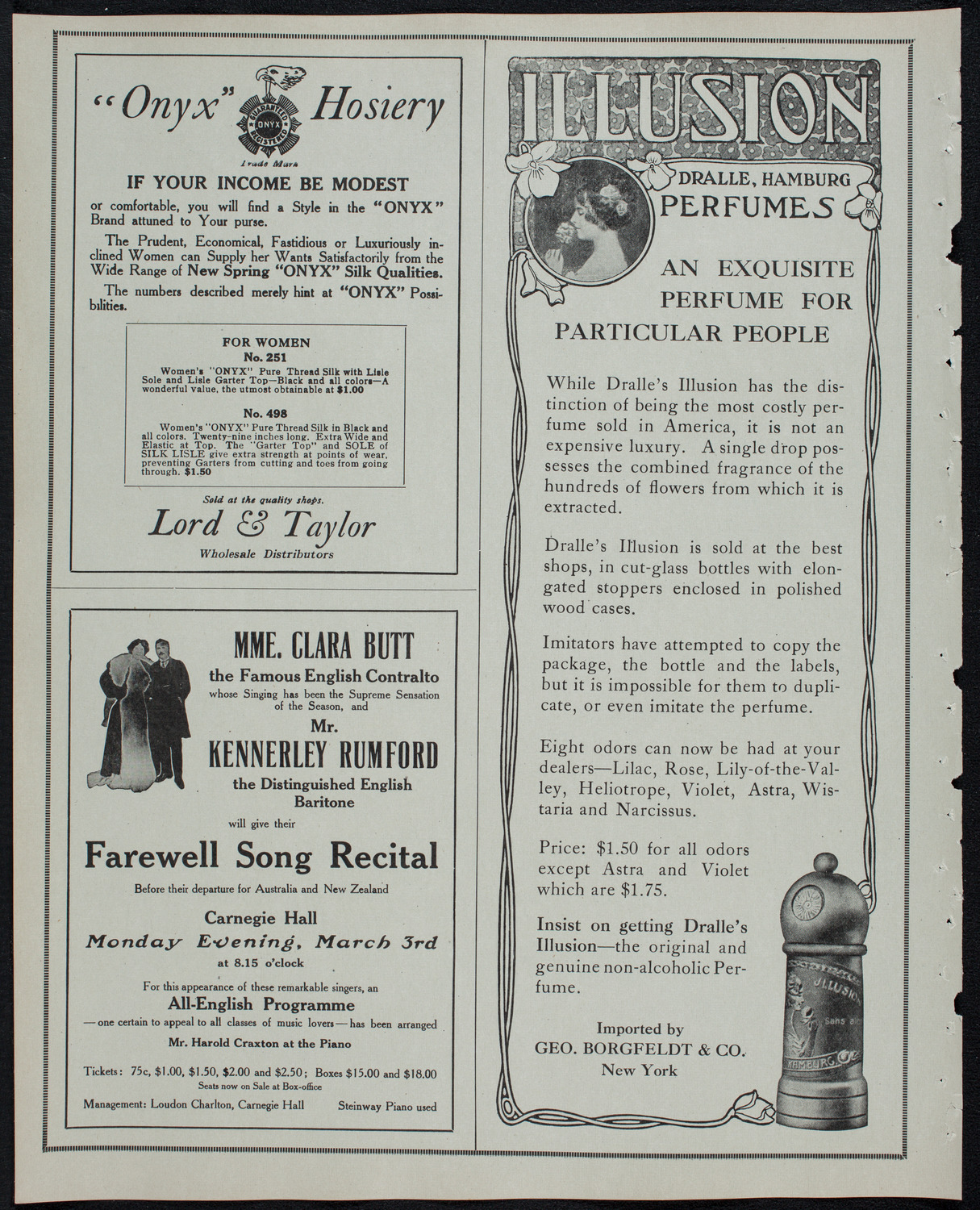 New York Philharmonic, February 28, 1913, program page 8
