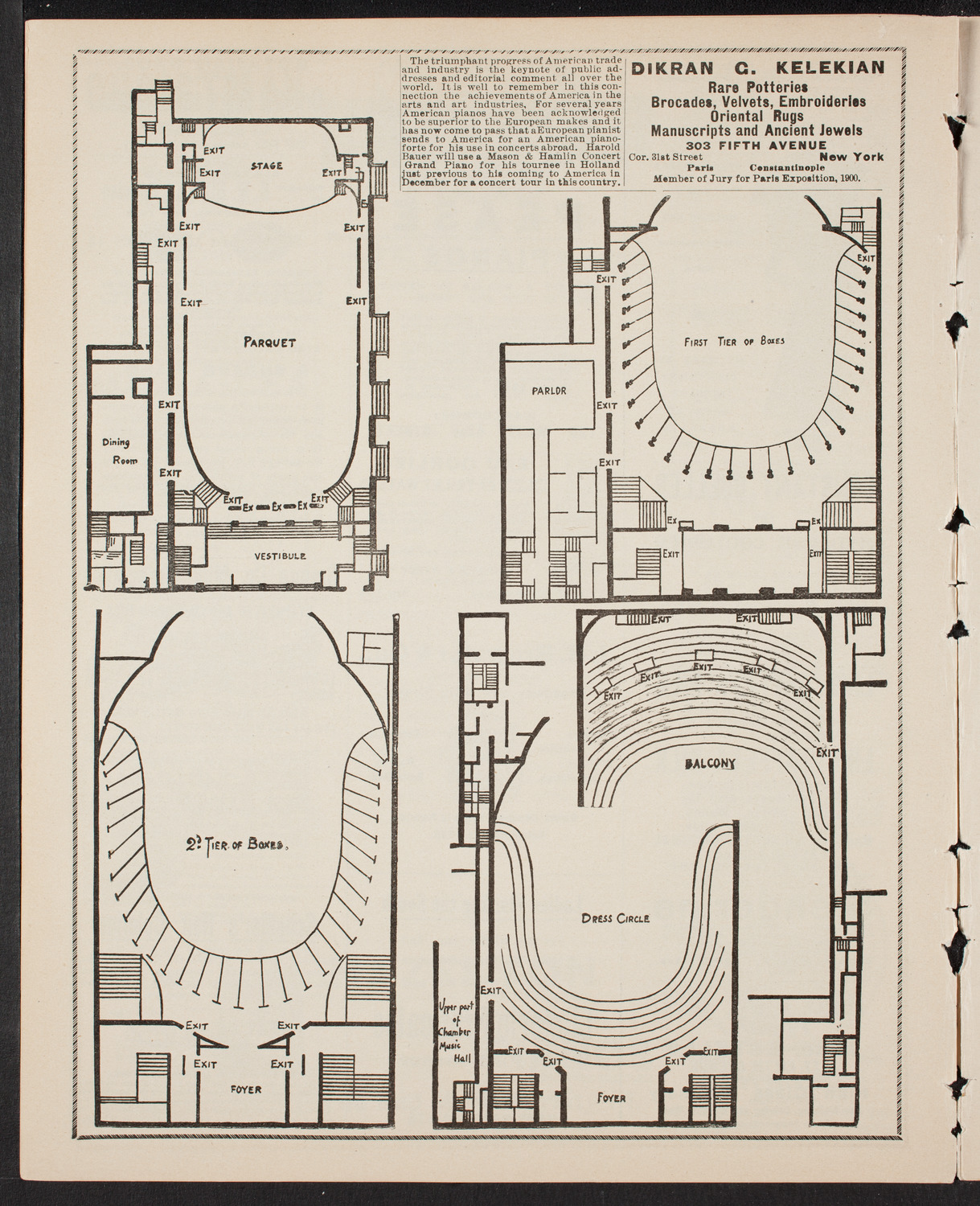 Charity Concert by Orchestra of the Second Imperial Sailors' Division, March 6, 1902, program page 4