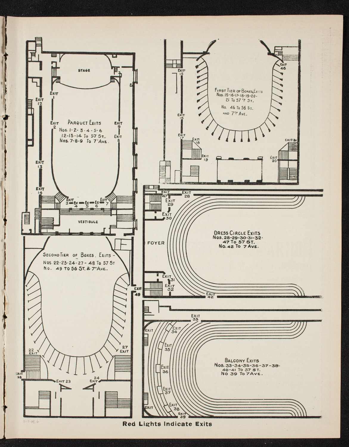 Russian Symphony Society of New York, November 12, 1908, program page 11