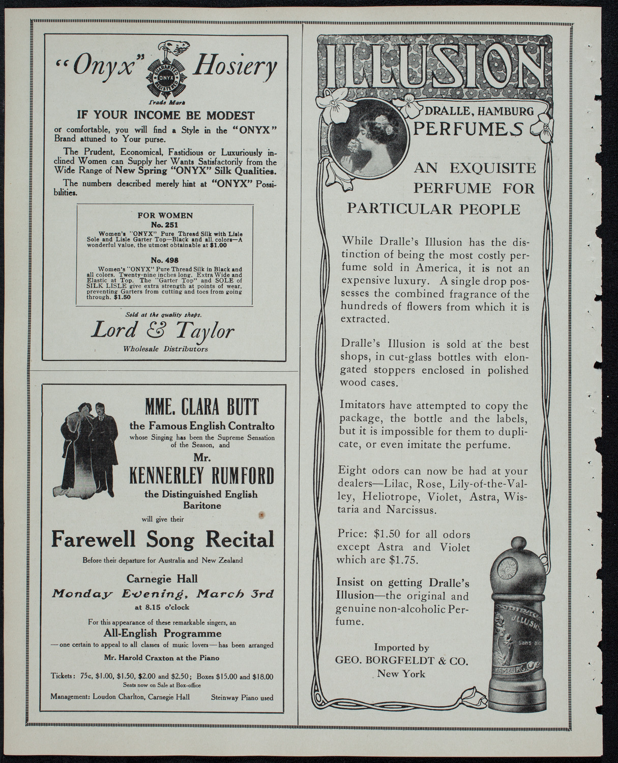 New York Philharmonic, March 2, 1913, program page 8