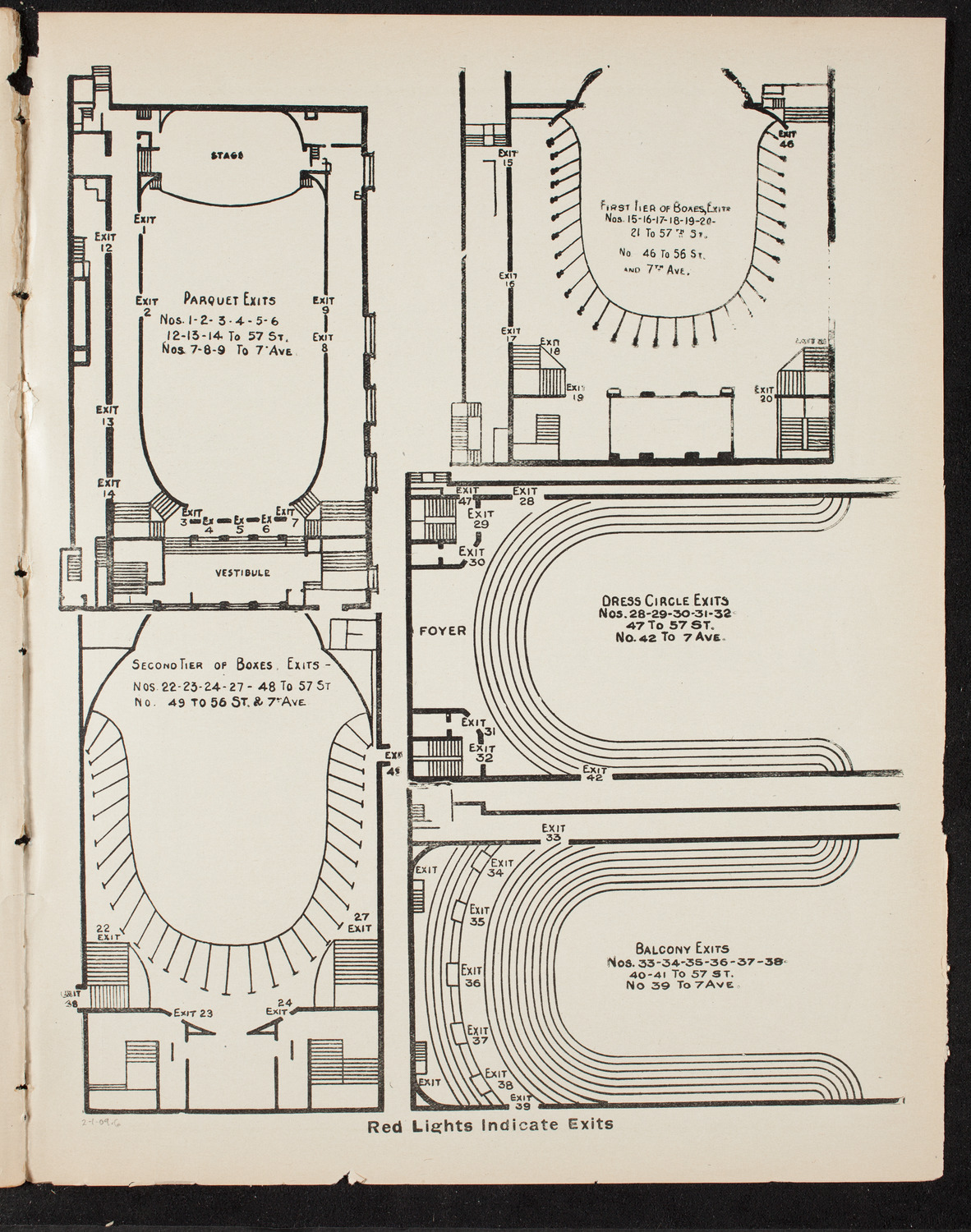 Ben Greet Players with New York Symphony Orchestra: Mendelssohn Centennial Festival, February 1, 1909, program page 11