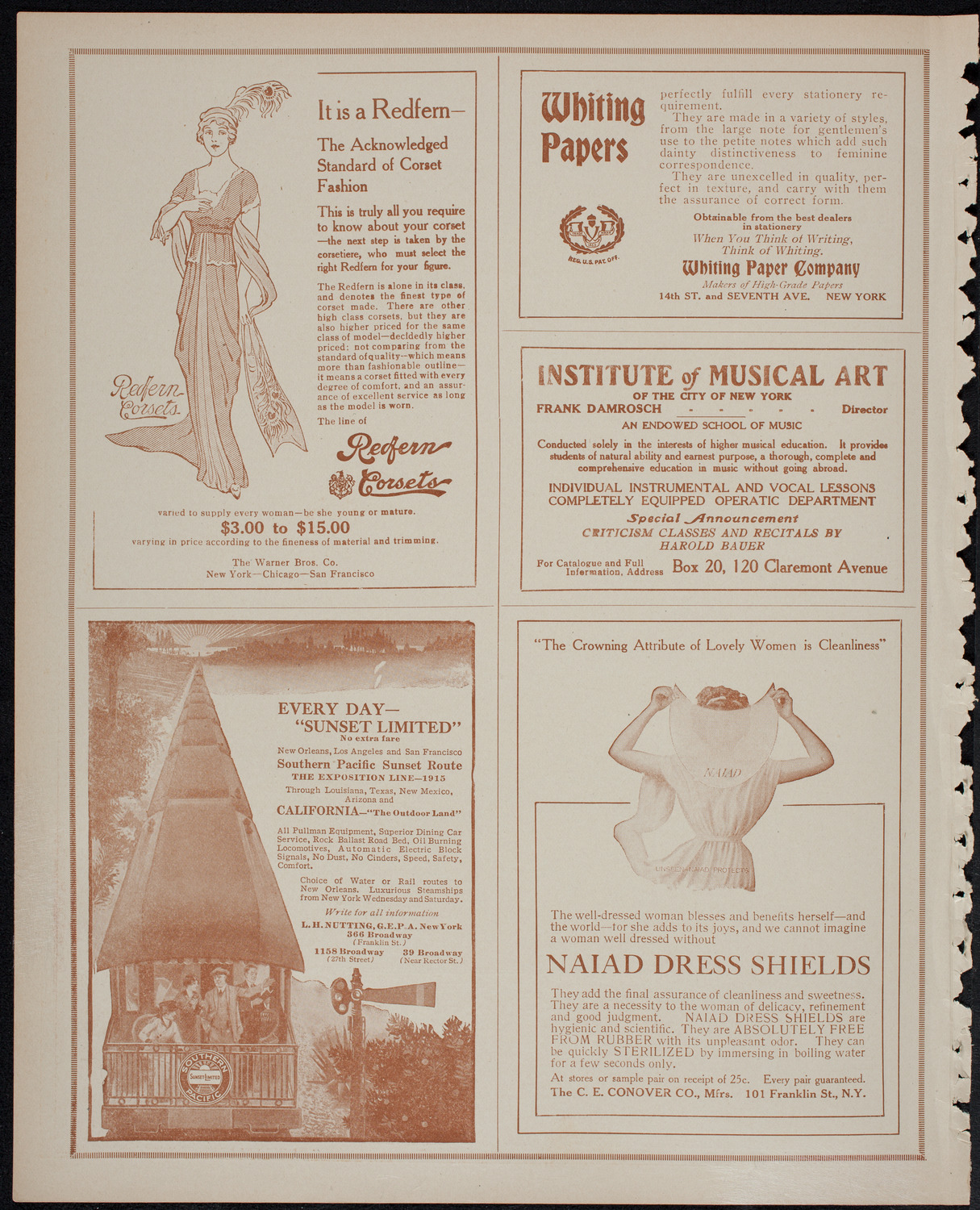 People's Symphony Concert, December 14, 1913, program page 2