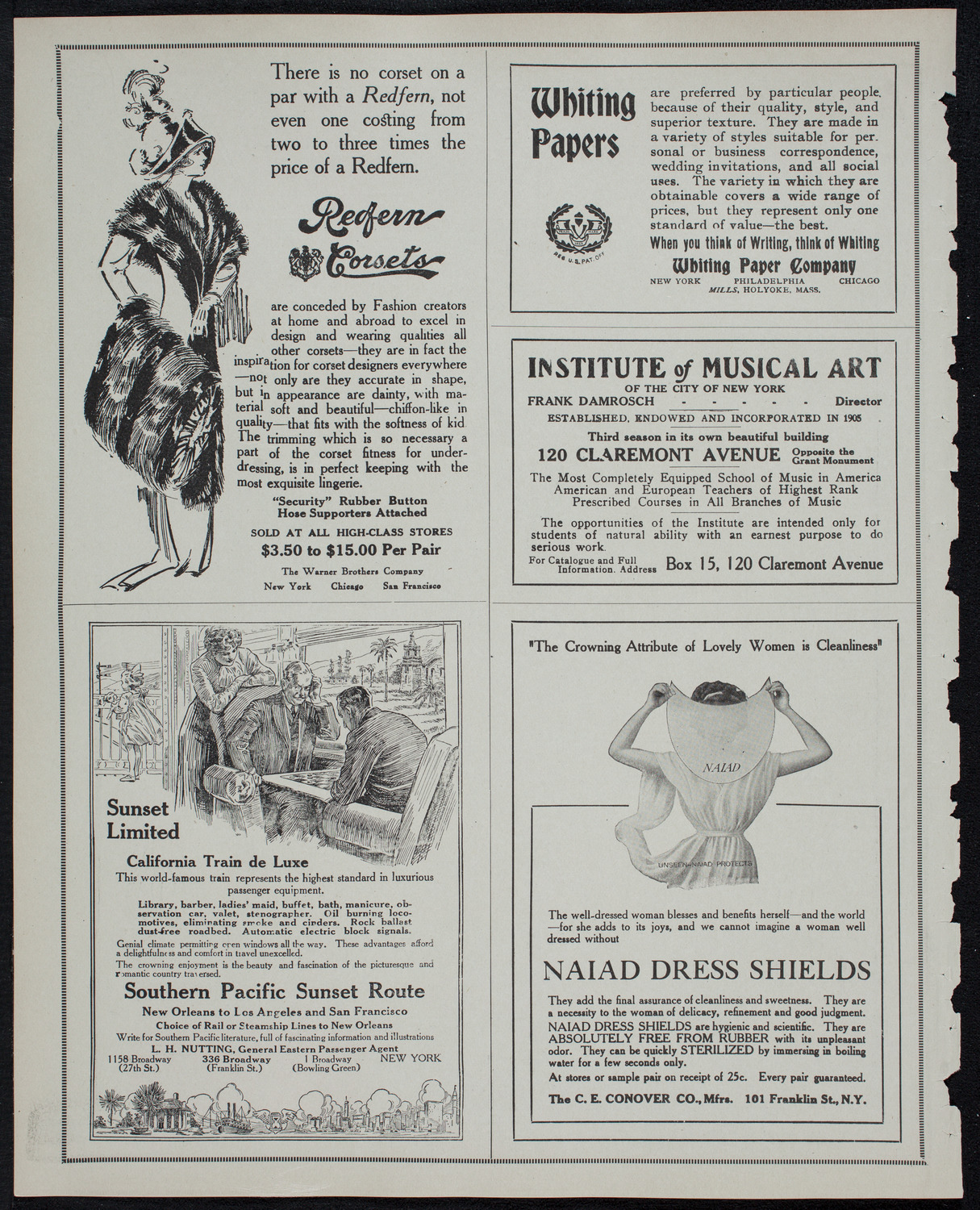 New York Philharmonic, January 23, 1913, program page 2